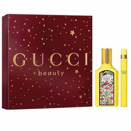 Coffret Gucci Flora Kit - Perfume EDP + Travel Size Kit Coffret Gucci Flora Kit - Perfume EDP + Travel Size Kit